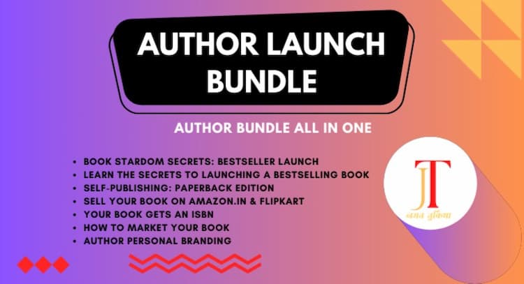 package | AuthorLaunch Bundle: Paperback Mastery with ISBN & Online India Distribution